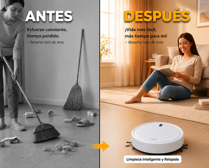 "¡RoboClean Pro 3 en 1 — El Favorito de Miles de Hogares — Compra 1 Lleva 2 GRATIS!"