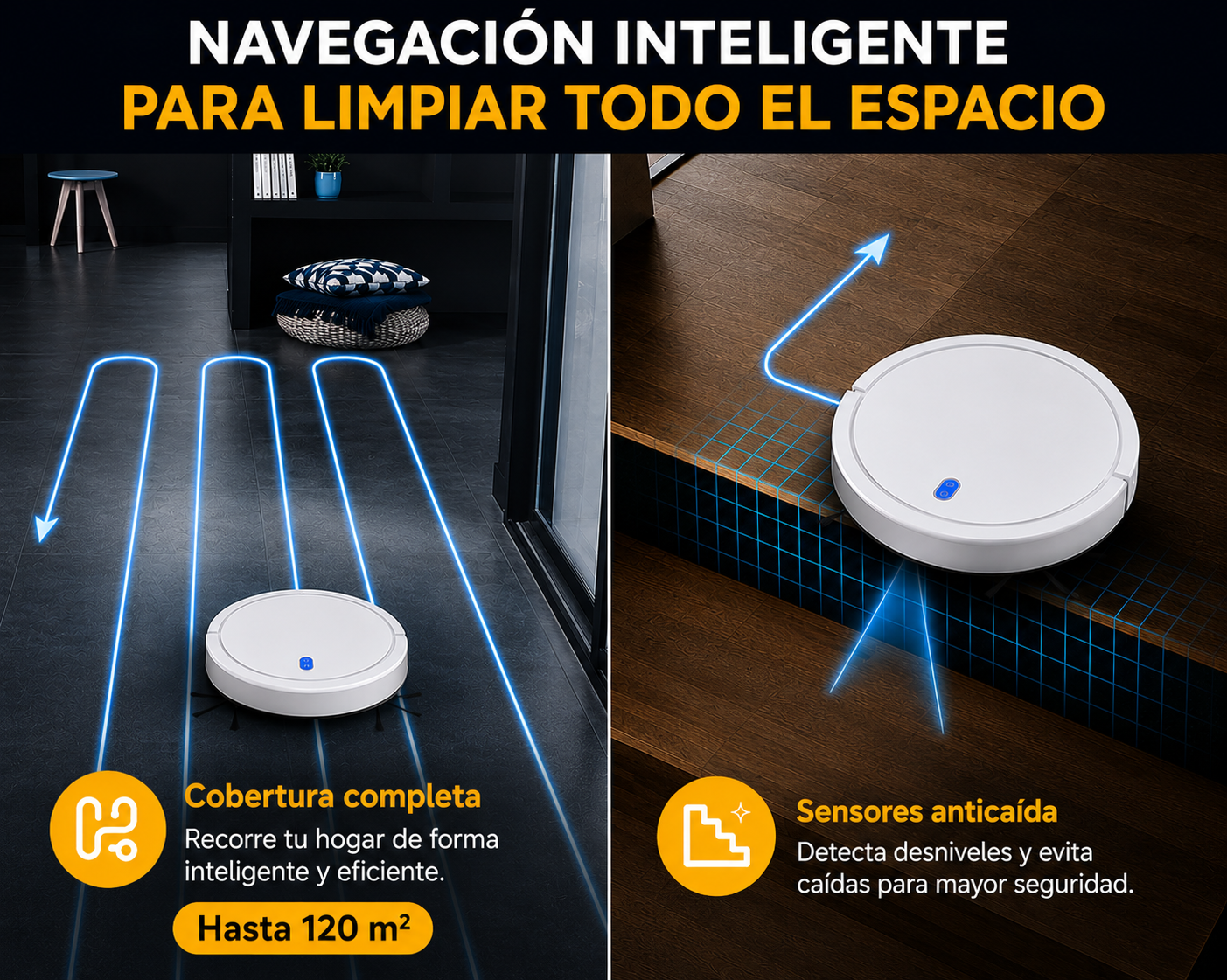 "¡RoboClean Pro 3 en 1 — El Favorito de Miles de Hogares — Compra 1 Lleva 2 GRATIS!"