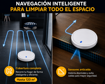 "¡RoboClean Pro 3 en 1 — El Favorito de Miles de Hogares — Compra 1 Lleva 2 GRATIS!"